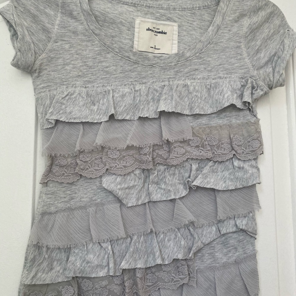 Abercrombie kids small. Grey shirt: